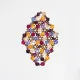 Symphony - Brooch Rhombus M Malvina - 1